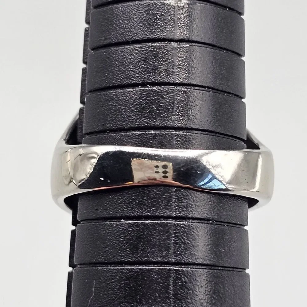 Mens Stainless Steel Skull Ring Gothic Biker Malazan Jaghut Tusk Metal Size 10.5